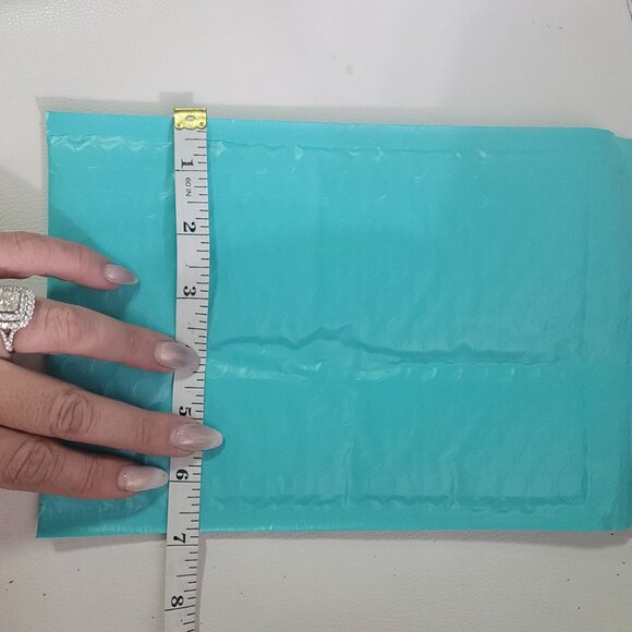 Lot Of 23 Teal Bubble Mailers 9x7.5 Inches Cushion Padded Envelopes For Shipping - Picture 4 of 8